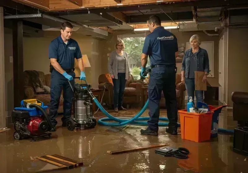 Basement Water Extraction and Removal Techniques process in White Plains, NC